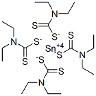 CAS#: 33790-72-6， tin tetra(diethyldithiocarbamate)