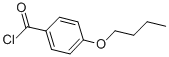 结构式 CAS# 33863-86-4, 4-正丁氧基苯甲酰氯