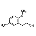 CAS#: 33875-89-7， 2-(2-Methoxy-5-Methyl-Phenyl)Ethanol