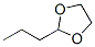 structure of CAS# 3390-13-4, 2-Propyl-1,3-Dioxolane;1,3-Dioxolane, 2-Propyl-;2-Propyldioxolane;Butanal, Cyclic 1,2-Ethanediyl Acetal
