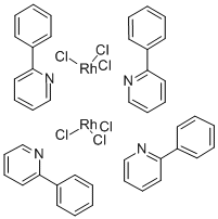 CAS#: 33915-80-9， Chlorobis(2-Phenylpyridine)Rhodium(III)