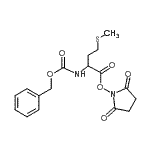 CAS#: 3392-01-6， 2,5-Dioxo-1-pyrrolidinyl N-[(benzyloxy)carbonyl]methioninate