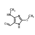 CAS#: 339364-05-5， 4-(Methylamino)-2-(Methylsulfanyl)-1H-Imidazole-5-Carbaldehyde