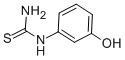 结构式 CAS# 3394-05-6, 1-(3-羟基苯基)-2-硫脲