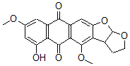 CAS#: 34080-91-6， 6-Hydroxy-4,8-Dimethoxy-2,3,3a,12a-Tetrahydroanthra[2,3-b]Furo[3,2-D]Furan-5,10-Dione