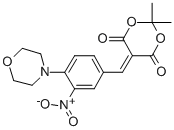 CAS#: 341935-02-2， 2,2-Dimethyl-5-[(4-Morpholino-3-Nitrophenyl)Methylene]-1,3-Dioxane-4,6-Dione