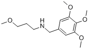 CAS#: 34274-04-9， N-(3-Methoxypropyl)-3,4,5-Trimethoxybenzylamine