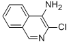 structure of CAS# 342899-38-1, 3-Chloro-4-Isoquinolinamine;4-AMINO-3-CHLOROISOQUINOLINE;3-Chloroisoquinolin-4-Amine;3-CHLORO-4-ISOQUINOLINAMINE