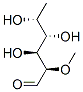 CAS 登录号：34299-00-8， (2S,3R,4R,5S)-3,4,5-三羟基-2-甲氧基己醛