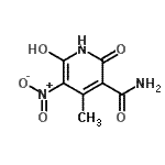 CAS#: 343316-86-9， 6-Hydroxy-4-Methyl-5-Nitro-2-Oxo-1,2-Dihydro-3-Pyridinecarboxamide