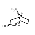 CAS#: 343317-08-8， (1R,3S,5R)-8-Methyl-8-Azabicyclo[3.2.1]Octane-1,3-Diol