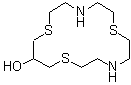 CAS 登录号：343372-29-2， 1,7,13-三硫杂-4,10-二氮杂环十六碳-15-醇