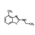 CAS#: 343856-76-8， N-Ethyl-4-Methyl-1,3-Benzothiazol-2-Amine