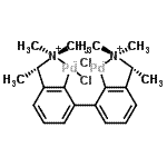 CAS#: 34424-15-2， Dichloro-mu-{3-[(1R)-1-(dimethylamino)ethyl]-3'-[(1S)-1-(dimethylamino)ethyl]-2,2'-biphenyldiyl}dipalladium