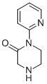 structure of CAS# 345310-98-7, 1-(2-Pyridinyl)-Piperazinone;Piperazinone, 1-(2-Pyridinyl)   345310-98-7,            Piperazinone, 1-(2-Pyrimidinyl) 59637-59-1;Piperazinone, 1-(2-Pyridinyl)- (9CI);Piperazinone, 1-(2-Pyridinyl)