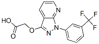 CAS#: 34580-64-8， 2-[1-[3-(Trifluoromethyl)Phenyl]Pyrazolo[5,4-b]Pyridin-3-Yl]Oxyacetic Acid