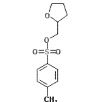 structure of CAS# 34583-63-6, Tetrahydro-2-Furanylmethyl 4-Methylbenzenesulfonate;22415-60-7; 34583-63-6; 114114-90-8;2-furanmethanol, tetrahydro-, 4-methylbenzenesulfonate;MFCD00666151