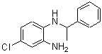 结构式 CAS# 345991-79-9, 4-氯-N<sup>1</sup>-(1-苯基乙基)-1,2-苯二胺