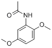 structure of CAS# 3467-59-2, 2',5'-Dimethoxyacetanilide;N-(2,5-Dimethoxyphenyl)Ethanamide;Cds1_000141