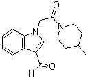 CAS#: 347320-62-1， 1-[2-(4-Methyl-1-Piperidinyl)-2-Oxoethyl]-1H-Indole-3-Carbaldehyde