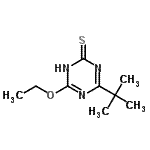 CAS 登录号：34747-80-3， 4-乙氧基-6-(2-甲基-2-丙基)-1,3,5-三嗪-2(1H)-硫酮