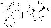 CAS#: 34779-28-7， Sulbenicillin