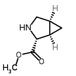 CAS#: 348143-53-3， Methyl (1R,2R,5S)-3-Azabicyclo[3.1.0]Hexane-2-Carboxylate
