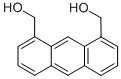 structure of CAS# 34824-20-9, 1,8-Bis(Hydroxymethyl)Anthracene;1,8-BIS(HYDROXYMETHYL)ANTHRACENE 98+%;1,8-BIS(HYDROXYMETHYL)ANTHRACENE