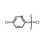 CAS#: 349-93-9， 5-Chloro-2-[Chloro(Difluoro)Methyl]Pyridine