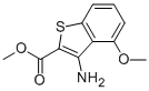 structure of CAS# 35212-88-5, 3-Amino-4-Methoxy-Benzo[b]Thiophene-2-Carboxylic Acid Methyl Ester;Methyl 3-Amino-4-Methoxy-Benzothiophene-2-Carboxylate;3-Amino-4-Methoxy-2-Benzothiophenecarboxylic Acid Methyl Ester;3-Amino-4-Methoxy-Benzothiophene-2-Carboxylic Acid Methyl Ester