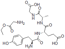 CAS#: 35238-56-3， Poly(L-tyrosyl-L-glutamyl-L-alanyl-glycyl)glycine ethyl ester