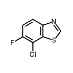 CAS#: 352529-93-2， 7-Chloro-6-Fluoro-1,3-Benzothiazole