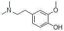 CAS#: 35266-63-8， 4-(2-Dimethylaminoethyl)-2-Methoxyphenol