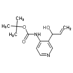 CAS#: 352667-83-5， 2-Methyl-2-Propanyl [3-(1-Hydroxy-2-Propen-1-Yl)-4-Pyridinyl]Carbamate