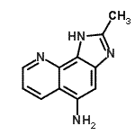 CAS#: 35313-63-4， 2-Methyl-1H-Imidazo[4,5-h]Quinolin-5-Amine
