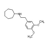 CAS#: 353772-45-9， N-[2-(3,4-Dimethoxyphenyl)Ethyl]Cycloheptanamine