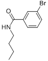 结构式 CAS# 35390-07-9, 3-溴-N-丁基苯甲酰胺