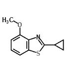 CAS#: 354760-23-9， 2-Cyclopropyl-4-Methoxy-1,3-Benzothiazole