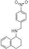 CAS#: 355381-61-2， N-(4-Nitrobenzyl)-1,2,3,4-Tetrahydro-1-Naphthalenamine