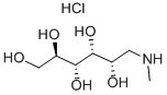structure of CAS# 35564-86-4, N-Methyl-D-Glucamine Hydrochloride;N-Methyl-D-Glucamine Hydrochloride [For Buffer];N-METHYL-D-GLUCAMINE HYDROCHLORIDE;N-Methyl-D-Glucaminehcl,Forbuffer