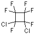 结构式 CAS# 356-18-3, 1,2-二氯六氟环丁烷