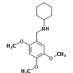 CAS#: 356094-13-8， N-(2,4,5-Trimethoxybenzyl)Cyclohexanamine