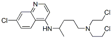 CAS 登录号：3562-71-8， N,N-二(2-氯乙基)-N'-(7-氯喹啉-4-基)戊烷-1,4-二胺