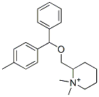 CAS#: 35620-67-8， 1,1-Dimethyl-2-[[(4-Methylphenyl)-Phenylmethoxy]Methyl]Piperidin-1-Ium Bromide