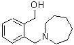 structure of CAS# 356539-02-1, [2-(1-Azepanylmethyl)Phenyl]Methanol;(2-(azepan-1-ylmethyl)phenyl)methanol;[2-(1-azepanylmethyl)phenyl]methanol;[2-(azaperhydroepinylmethyl)phenyl]methan-1-ol