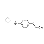 CAS#: 356539-68-9， N-(Cyclobutylmethyl)-4-Ethoxyaniline