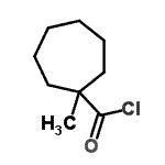 CAS#: 35664-99-4， 1-Methylcycloheptanecarbonyl Chloride