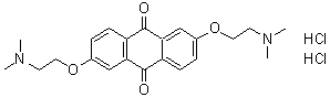 CAS#: 35697-44-0， 2,6-Bis[2-(Dimethylamino)Ethoxy]Anthraquinone Dihydrochloride
