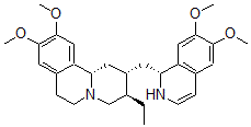 CAS#: 3570-25-0， (2S,3R,11bS)-2-[[(1R)-6,7-Dimethoxy-1,2-Dihydroisoquinolin-1-Yl]Methyl]-3-Ethyl-9,10-Dimethoxy-2,3,4,6,7,11b-Hexahydro-1H-Pyrido[2,1-a]Isoquinoline