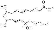 CAS 登录号：35700-22-2， (5E,13E)-9,11,15-三羟基-15-甲基前列腺-5,13-二烯-1-酸甲酯